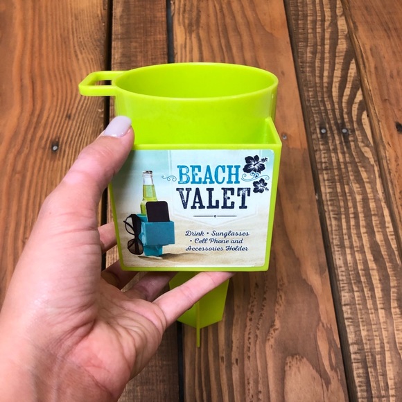 Beach Valet green phone drink holder accessory - Picture 4 of 9